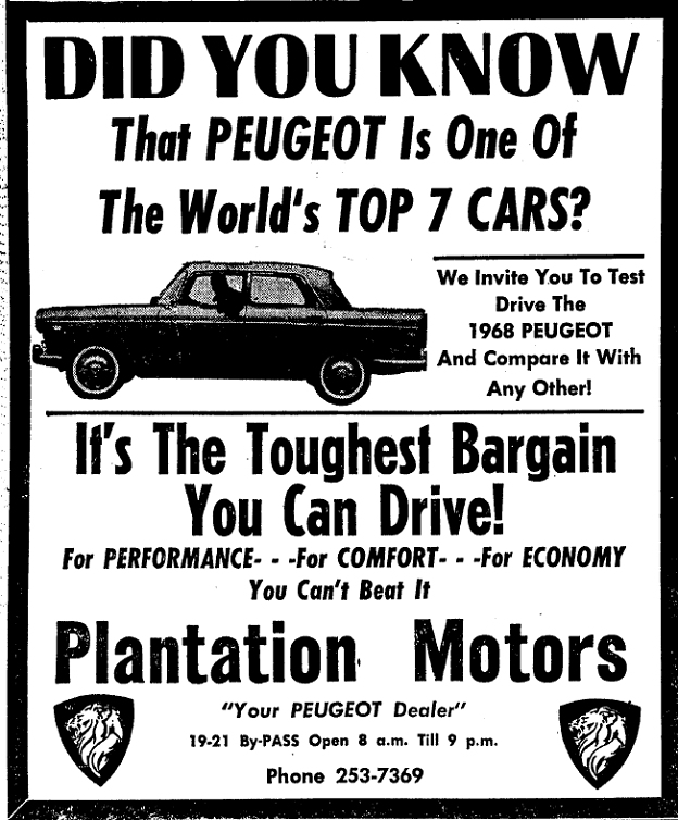 Plantation Motors